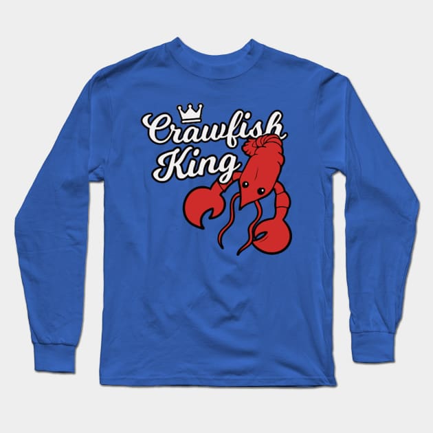 Crawfish Long Sleeve T-Shirt by LEMOUS TEES